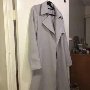 Light Grey Trench Coat!